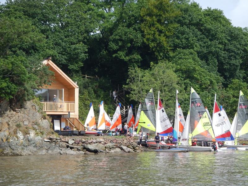 Junior open on the River Dart at Stoke Gabriel Boating Association photo copyright Nicholas James taken at Stoke Gabriel Boating Association 