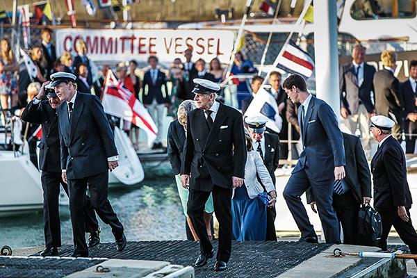 The Duke of Edinburgh at Cowes Week photo copyright CWL / Paul Wyeth taken at Cowes Combined Clubs