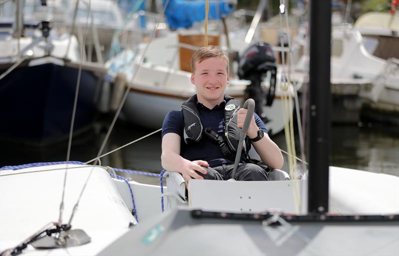 Mark Pollock launches Watersports Inclusion Games for Children & Teenagers in Dun Laoghaire photo copyright INPHO / Morgan Treacy taken at Irish Sailing Association