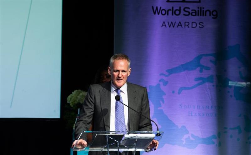 David Graham, CEO of World Sailing photo copyright World Sailing taken at 