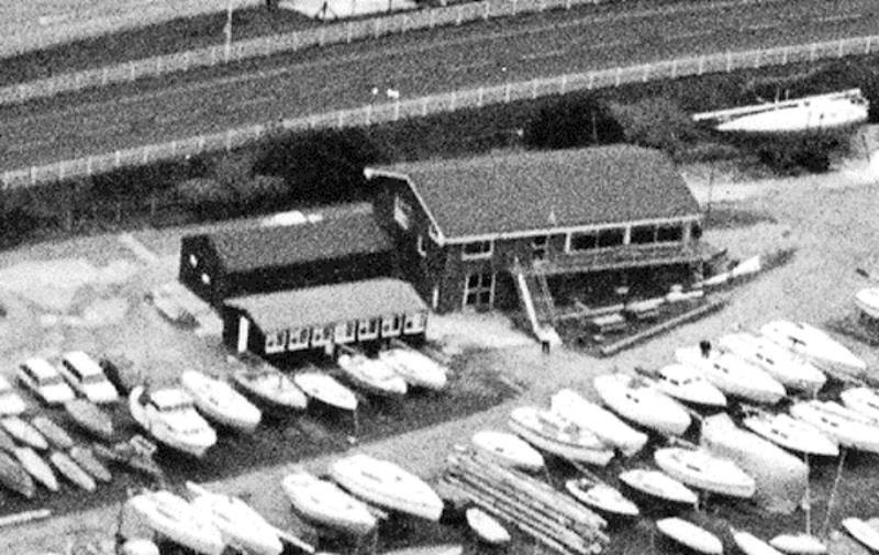 Langstone Sailing Club 75th Anniversary: The Club started to landfill to the West and created the boat park photo copyright Archive taken at Langstone Sailing Club