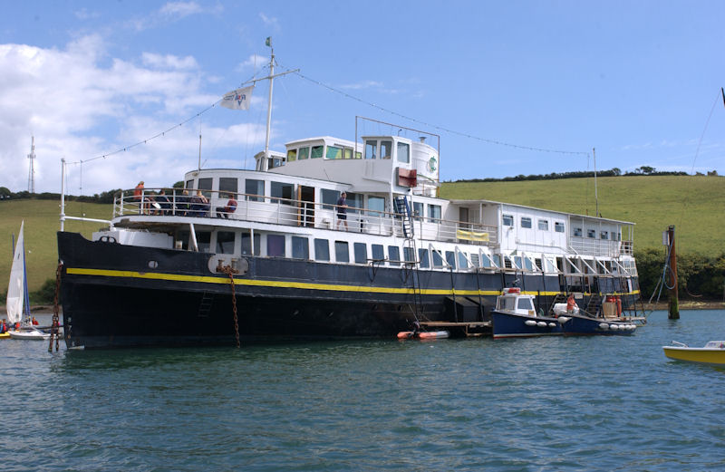 Island Cruising Club's former Mersey ferry Egremont photo copyright ICC taken at Island Cruising Club