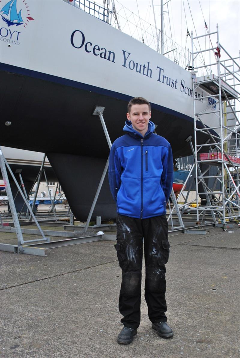 Lewis Haig - RYA Yachtmaster of the Year 2018 photo copyright Becky Gilbert-Wood taken at Royal Yachting Association