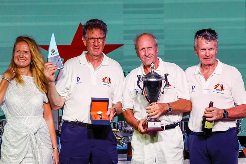 Poul Jensen's Jabberwock (ANT) wins the Dragon Class at Antigua Sailing Week 2024 - photo © Paul Wyeth / pwpictures.com