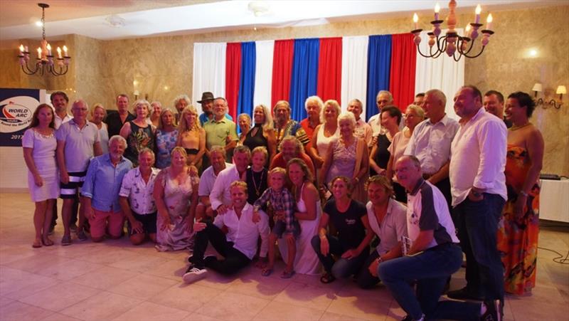 Crews of World ARC 2017-18 at the final Prize Giving Ceremony in Saint Lucia - photo © World Cruising Club