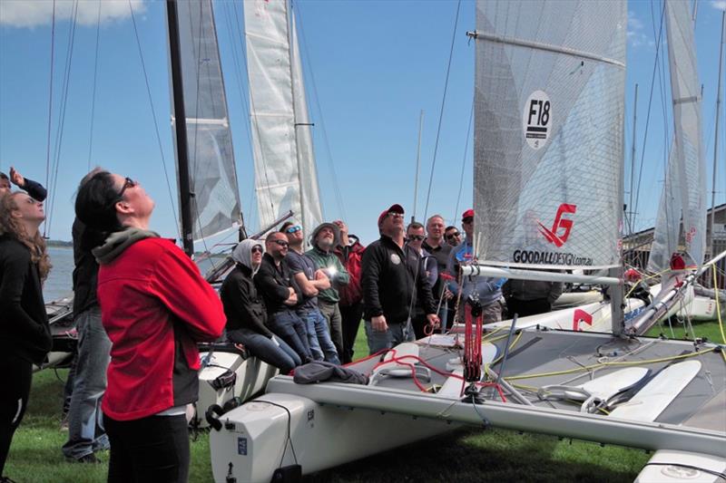 Day 2 - Mitch Booth Multihull IMA Training Weekend photo copyright Kinga Trojanowska taken at Swords Sailing & Boating Club