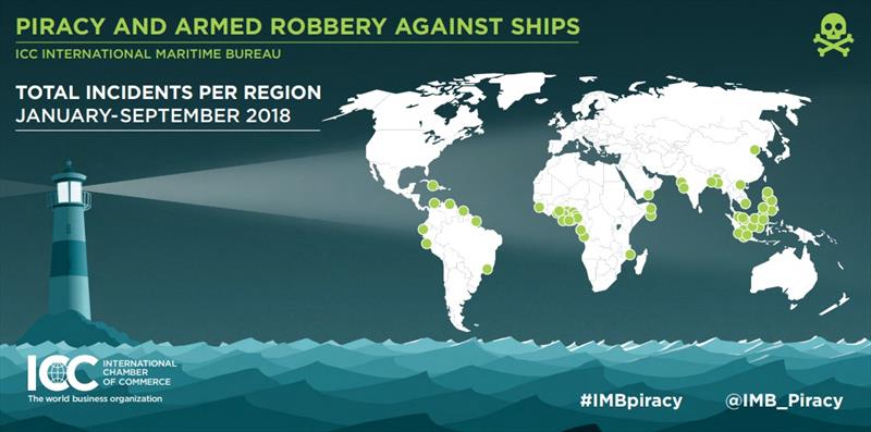 2018 Q3 IMB Piracy Report photo copyright ICC International Maritime Bureau taken at 