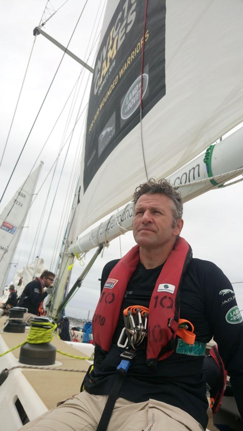 Former soldier Johnny Slater during the Invictus Games photo copyright Turn to Starboard taken at 