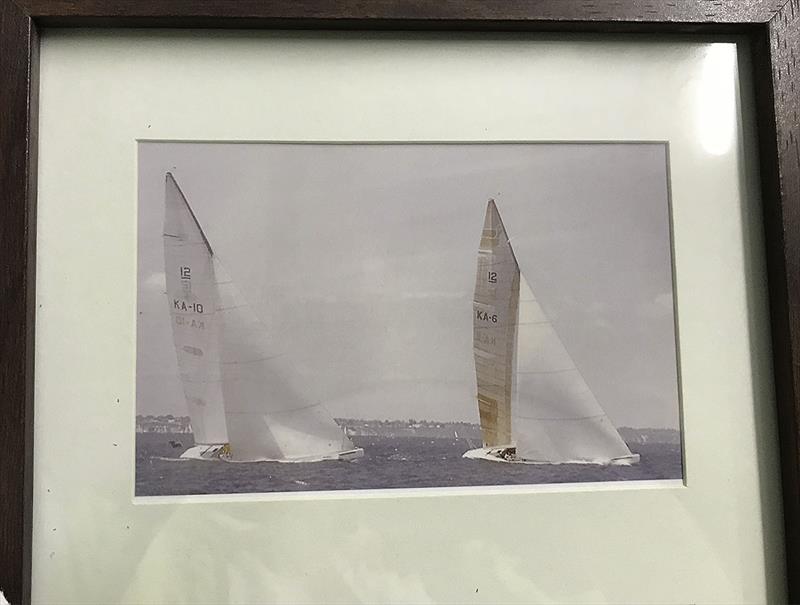 Challenge 12 and Australia II during trials on Port Phillip - photo © John Curnow