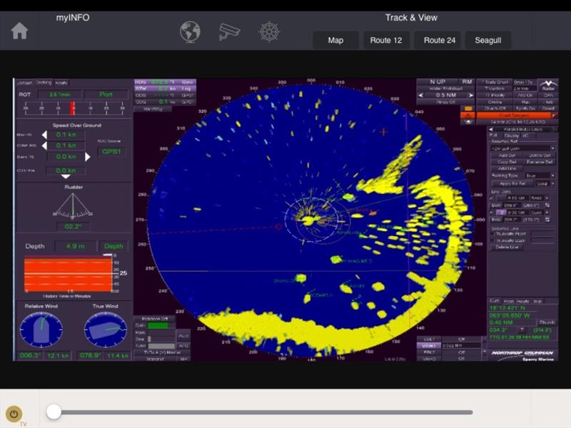 Charting - Southern Wind 105 Satisfaction - photo © Videoworks