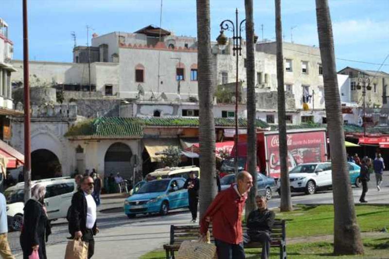 Tangier street scene photo copyright SV Red Roo taken at 