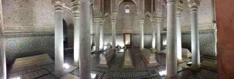 Saadian Tombs - photo © SV Red Roo