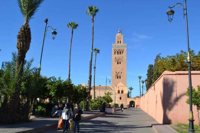 Koutoubia Mosque Marrakesh - photo © SV Red Roo