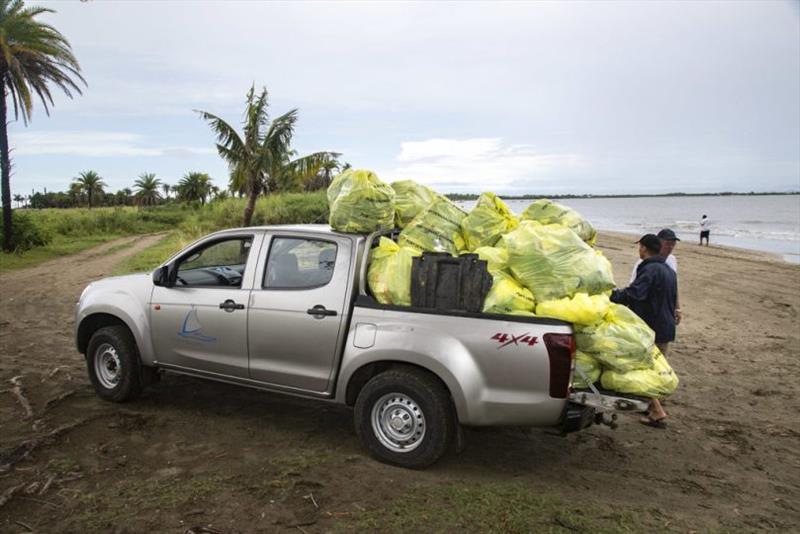 Wailoaloa Beach clean-up photo copyright Peter Charaf taken at 