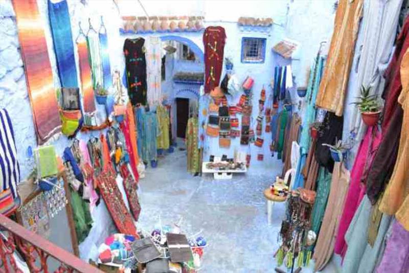 Chefchaouen medina photo copyright SV Red Roo taken at 