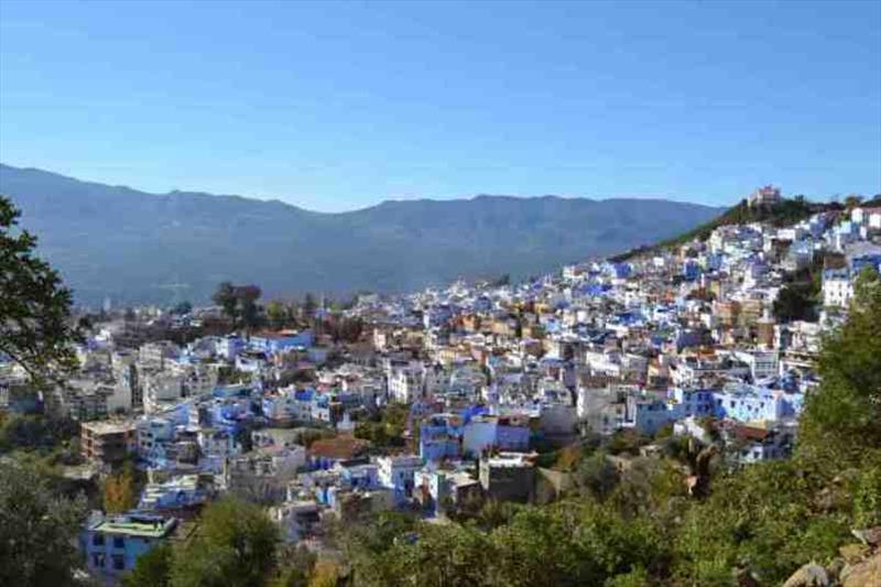 Overlooking Chefchaouen photo copyright SV Red Roo taken at 