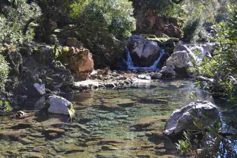 Clear water coming off the mountains - photo © SV Red Roo