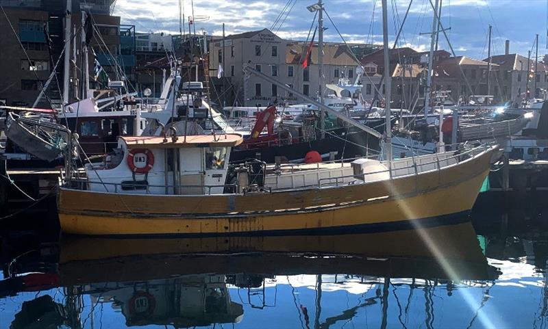 Now a restoration opportunity? She is usually found in Victoria Dock. - photo © Tim Phillips