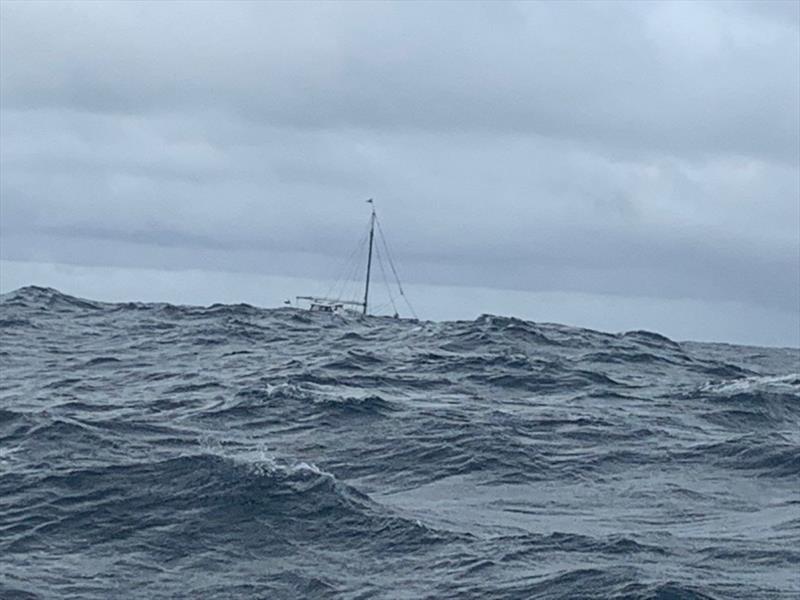 Getting around to the West Coast, we were held up with the weather after the boat festival for a few days on the Friday morning. This is the Jane rounding South East Cape. - photo © Tim Phillips