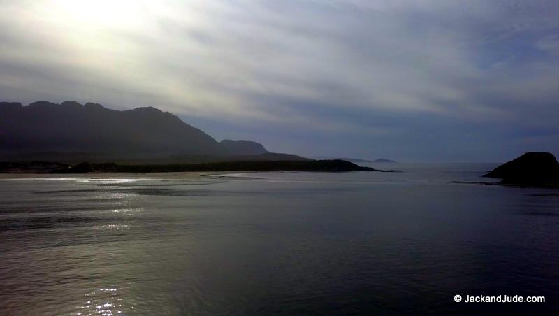 Our anchorage at Louisa Bay - photo © Jack and Jude