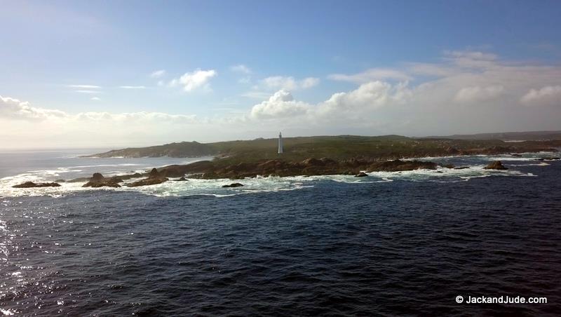 Rounding Cape Sorell in perfect sailing conditions completed our circumnavigation - photo © Jack and Jude