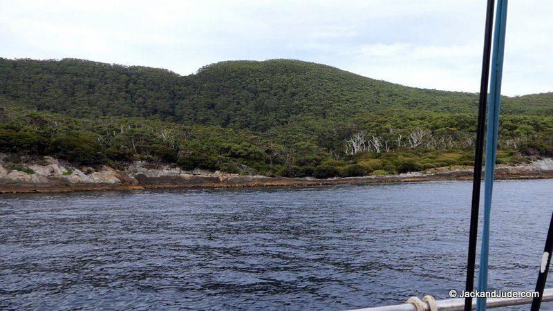 A creek enters the sea, perfect to kayak - photo © Jack and Jude