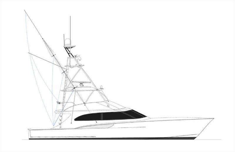 Hull 65 - photo © Jarrett Bay Boatworks