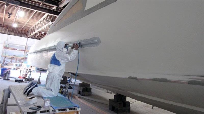 Hull 64 - Project Caribbean - photo © Jarrett Bay Boatworks