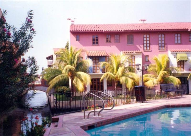 Pueblo Viejo pool and patio photo copyright Hugh & Heather Bacon taken at 