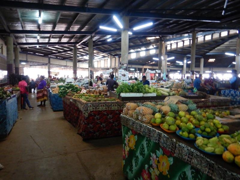 Fruit and vegetable market - photo © Andrew and Clare Payne / Freedom and Adventure