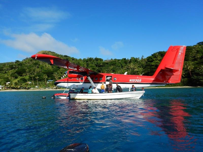 Loading the baby clams onto the light plane - photo © Freedom and Adventure / Andrew and Clare Payne