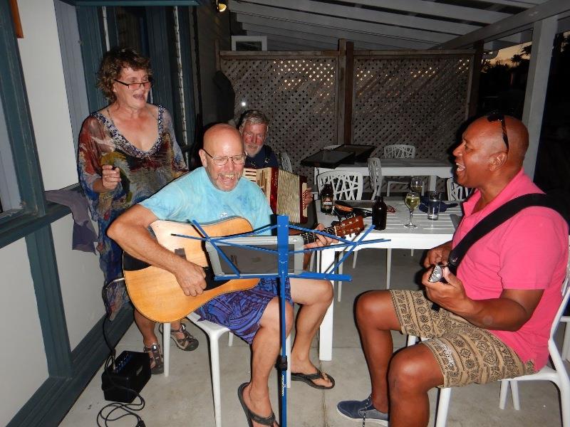Eva (Atla) Geoff (Mezzaluna),Jacob (Jonas) and Martin (Acapella) - photo © Andrew and Clare Payne / Freedom and Adventure