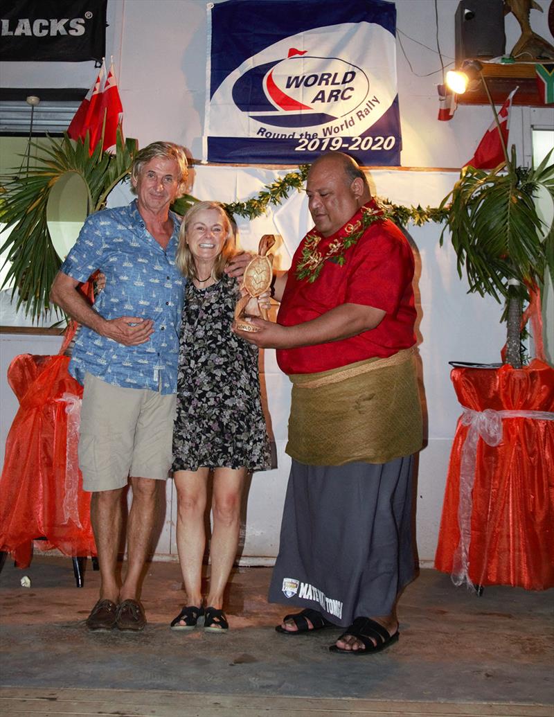 2019-20 World ARC - Leg 5 prize giving photo copyright World Cruising taken at 