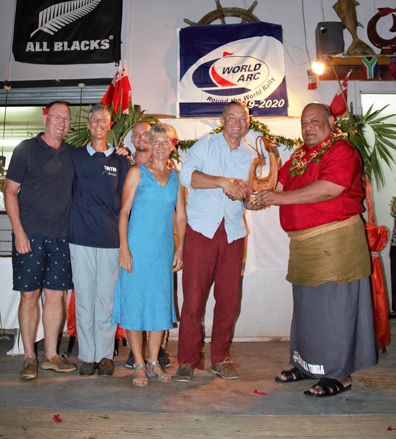 2019-20 World ARC - Leg 5 prize giving - photo © World Cruising