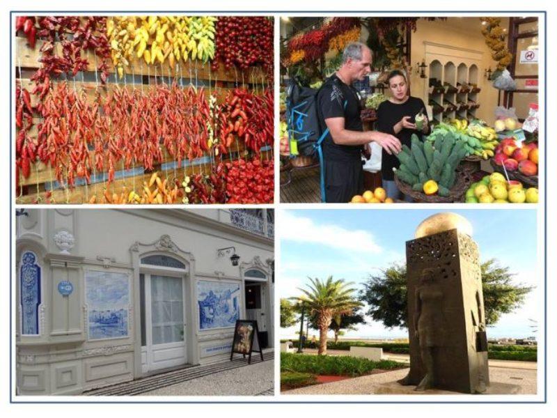 The Madeira capital city of Funchal is very impressive with its fascinating market, abundant public art works, large restaurant district and beautifully restored historical buildings. - photo © Rod Morris