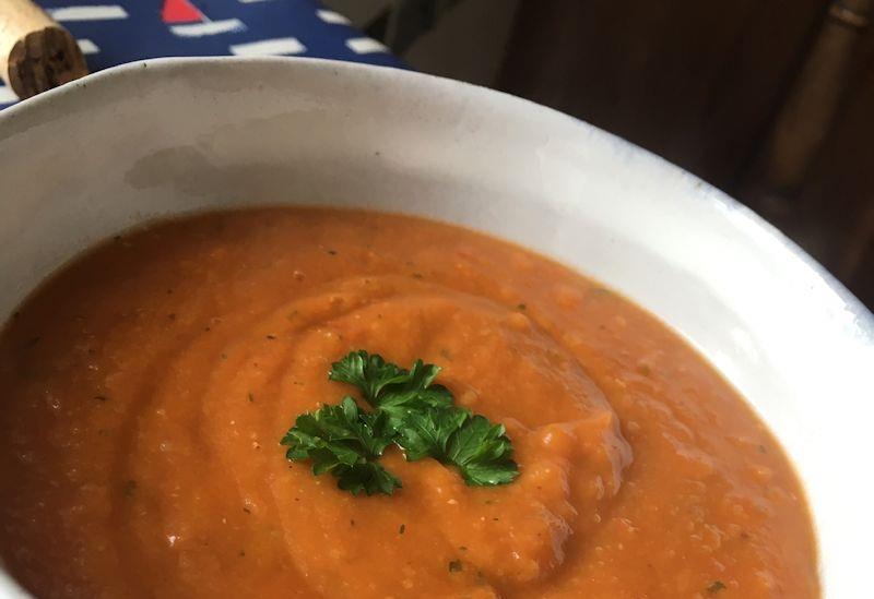 Soup is a good way to use up odds and ends - Sailors caring for their environment photo copyright Gael Pawson taken at 