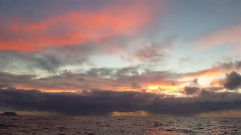 Squalls over Ata Island - photo © Island Cruising NZ