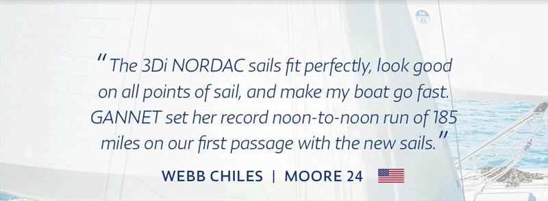 Testimonials from clients photo copyright North Sails taken at 