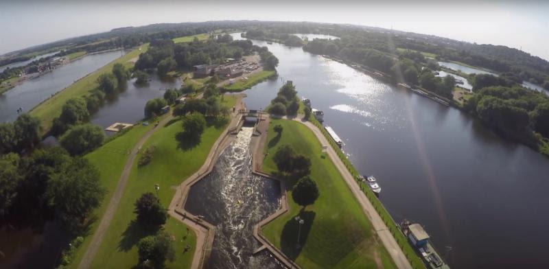 The glorious setting for the CA November Roadshow at the National Watersports Centre, Nottingham photo copyright nwscnotts.com taken at 