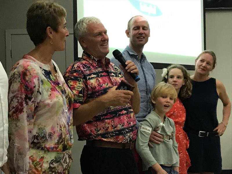 World ARC Prizegiving in Mackay - Goodbye from Paul and Debra onTumi - photo © World Cruising