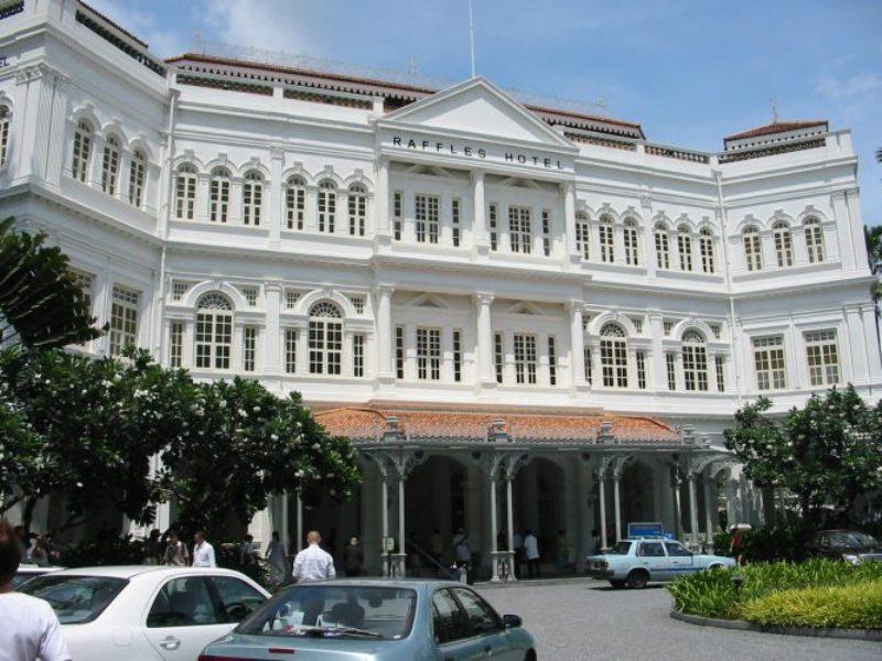 Raffles Hotel photo copyright Hugh & Heather Bacon taken at 