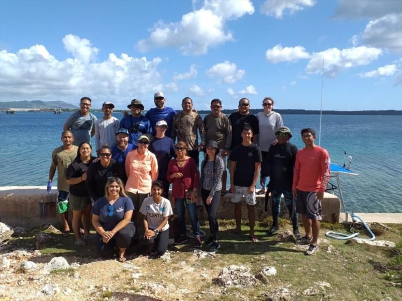 Various team members on Guam during land-based research activities photo copyright NOAA Fisheries taken at 