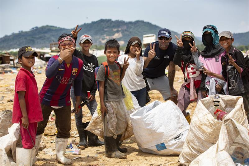 Malaysia, 5th global plastic polluter of the oceans photo copyright Race For Water taken at 