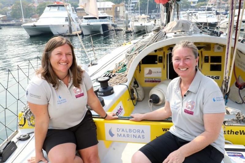 Lisa Blair and Jackie Parry photo copyright d'Albora Marinas taken at 