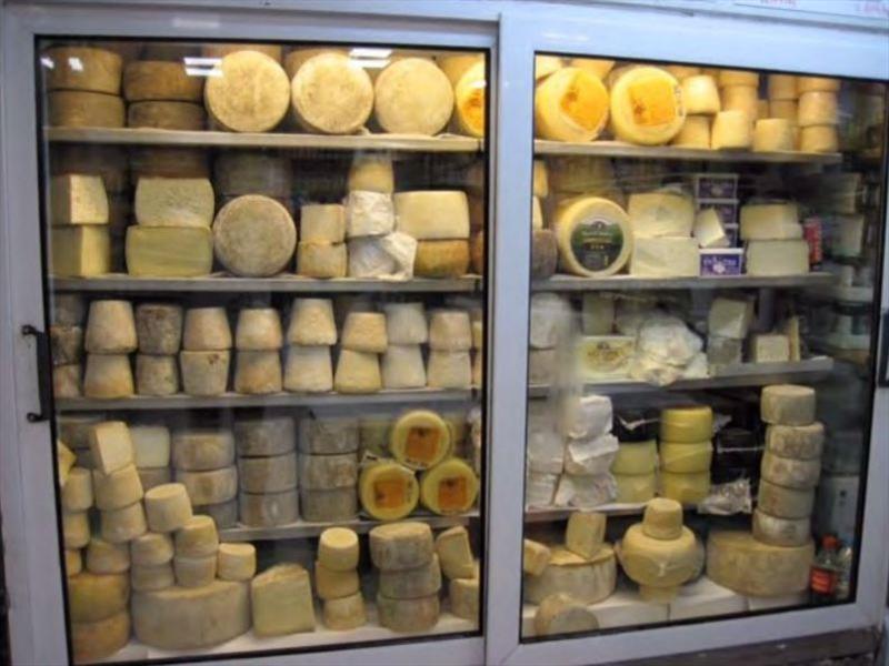 An amazing selection of cheeses! - photo © Adrienne & Steve of SV Seaforth