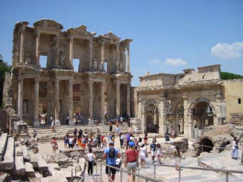 The ancient Roman city of Ephesus (second is size only to Rome) in Turkey was a highlight - photo © Adrienne & Steve of SV Seaforth