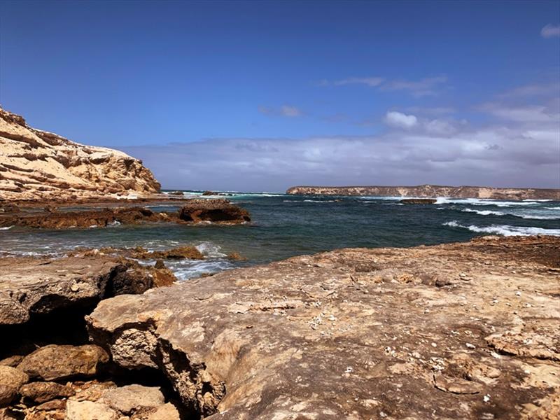 Cape Carnot, just a bit further along on our walk. - photo © Wooden Boat Shop