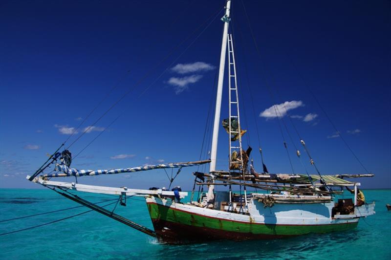 A boat typical of those used in Rote by Rotinese and Alorese crews. - photo © Jim Prescott