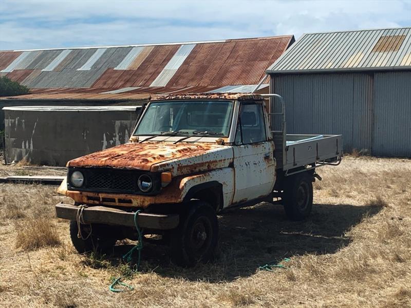Toyota tough, not so corrosion resistant! - photo © Wooden Boat Shop