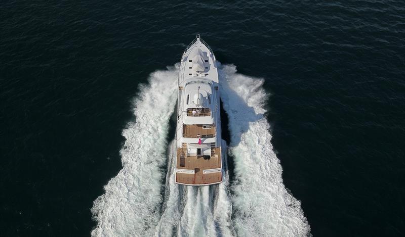 Yachting Developments Build 1017 - the sportfisher Al Duhail - photo © Chris Jack